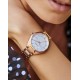 BREEZE Hermosa Crystals Rose Gold Stainless Steel Bracelet