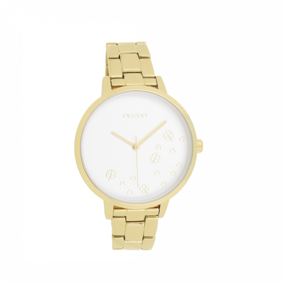 OOZOO Timepieces Gold Stainless Steel 