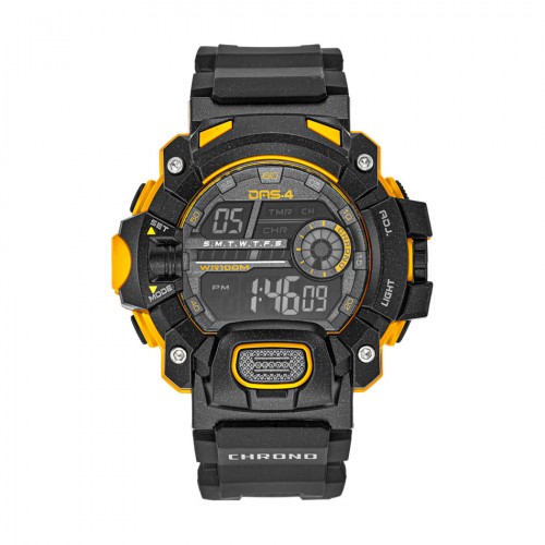 DAS.4 LD09 Grey LCD Watch  
