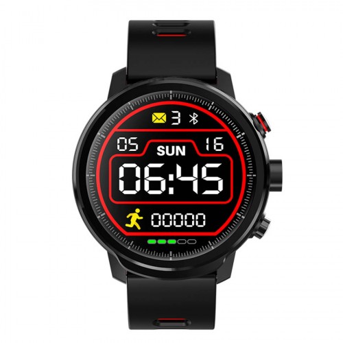 DAS.4 SG04 Smartwatch Black / Red  